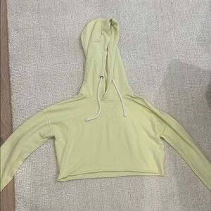 Abercrombie & Fitch Light Yellow Hoodie